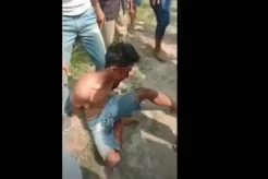 Kepergok saat Beraksi, Pelaku Curanmor Ini Babak Belur Dihajar Warga