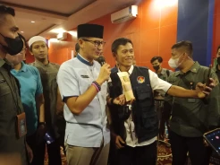 Silaturahmi Bija To Maiwang di Makassar, Sandiaga Diteriaki Calon Presiden