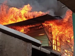 Kebakaran Hanguskan 8 Rumah Warga di Padangsidimpuan, Polisi Lakukan Penyelidikan