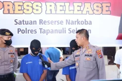 Tertangkap Bawa Ganja 15 Kg, 2 Warga Sidimpuan Meringkuk di Sel Tahanan