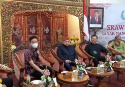 Srawung Keluarga Mangkunegaran, Airlangga Puji Keberhasilan Presiden Jokowi
