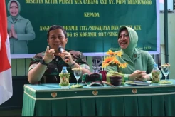 Dandim Garut Ingatkan Prajurit dan Keluarga Bijak Gunakan Medsos