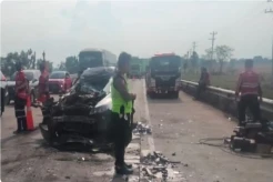 Asap Tebal Akibatkan Kecelakaan di Tol Pejagan-Pemalang, Polisi Periksa 13 Pemilik Lahan