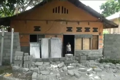 Polres Bitung Usut Perusakan Pagar Beton Milik Bulog