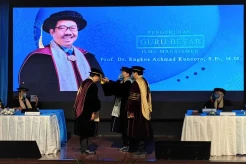 Binus Kukuhkan Engkos Achmad Kuncoro sebagai Guru Besar Ilmu Manajeman