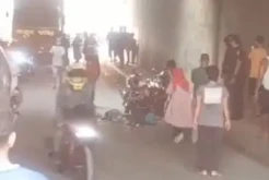 Tragis! Ibu dan Anak Tewas Terlindas Truk Kontainer, Ayah Selamat
