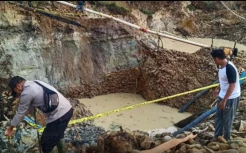 2 Penambang Tewas Tertimbun Longsor di Tambang Emas Madina