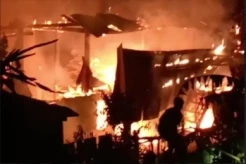 3 Rumah Warga di Bima Terbakar, Ibu dan Anak Tewas Terjebak Api