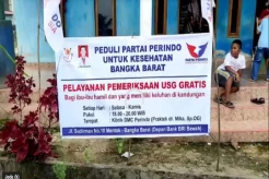 Dapat Kartu Pemeriksaan USG Gratis, Warga Bangka Barat: Terima Kasih Perindo