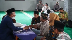 Jalani Proses Hukum, Panji Ketawang Terpaksa Ijab Kabul di Masjid Polres Semarang