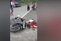 Dum Truk Hantam Motor Pasutri di Lumajang, Suami Tewas dan Istri Sekarat
