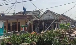 Ratusan Rumah di Sidoarjo Terdampak Puting Beliung, Warga Butuh Bantuan Air Bersih