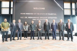 HT dan PM Palestina Diskusikan Banyak Hal Termasuk Investasi