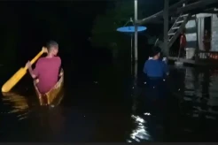 Banjir Terjang Mamuju Tengah, Belasan Rumah Terendam