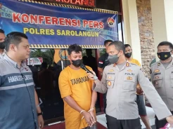 Pengedar Sabu dan Ekstasi di Sarolangun Suplai Narkoba untuk Pekerja Tambang Emas