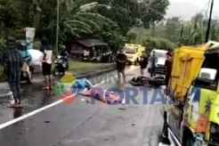 Hantam Pikap Parkir di Jalur Belik-Randudongkal, 2 Pemotor Tewas