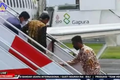 Tiba di Bali, Begini Kronologi Iriana Jokowi Terpeleset dari Tangga Pesawat