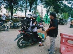 Peduli Gempa Cianjur, IWO Merangin Gelar Aksi Galang Dana