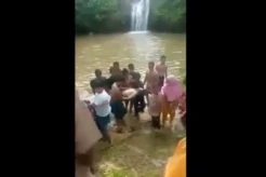 Lompat Dari Air Terjun Setinggi 6 Meter, Pelajar SMA Tewas Tenggelam