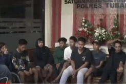 Keroyok Warga, 8 Anggota Geng Motor di Tuban Dibekuk Polisi