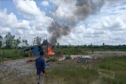 Rusak Embung Air Warga, 12 Mesin Tambang Emas Ilegal di Jambi Dibakar Polisi, 2 Pelaku Ditangkap