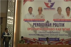 DPD Partai Perindo Bone Gelar Mukerda, Target Raih 5 Kursi pada Pileg 2024