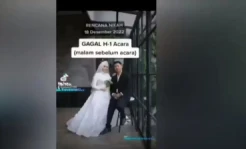 Viral, Gegara Uang Rp700 Ribu Pemuda di Palembang Batalkan Pernikahan Sehari Jelang Ijab Kabul