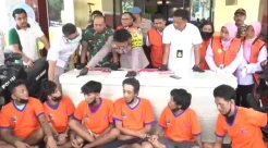 Jelang Tahun Baru, Polisi Tangkap 6 Pengedar Narkoba di Surabaya