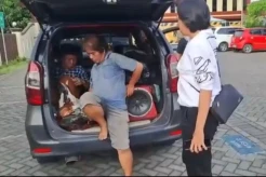 Aksi Perwira Polwan Cantik Obrak-abrik Lokasi Sabung Ayam di Manado