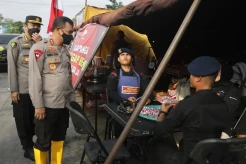Jaga Harta Warga Terdampak Banjir di Semarang, Polda Jateng Patroli Perumahan