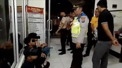 Diduga Hendak Tawuran, Geng Motor Semburat Dikejar Polisi hingga Nyungsep ke Parit