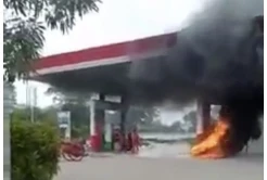 Motor Terbakar saat...