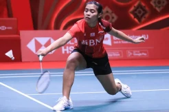 Hasil India Open 2023: Butuh 42 Menit, Gregoria Mariska Atasi Perlawanan Wakil Denmark