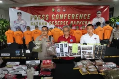 Polres Bandara Soetta Bongkar Sindikat Produsen Ganja Sintetis