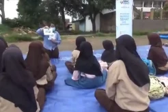 Kehadiran MNC Peduli dan MNC University Disambut Ceria Anak-anak Korban Gempa Cianjur