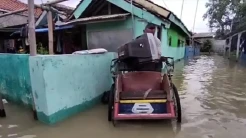 Ratusan Rumah di Pamanukan Subang Terendam Banjir Luapan 2 Sungai