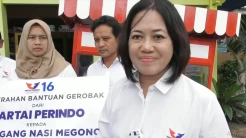 Perindo Bagikan Gerobak di Wonosobo, Susaningtyas Harap Ekonomi Warga Makin Meningkat