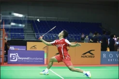 BAMTC 2023: Anthony Ginting Jajal Teknik Baru di Laga Perdana