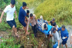 Gempar! Warga Pangkep Temukan Sesosok Mayat di Tengah Sawah