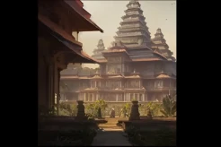Megah! Begini Penampakan Istana Majapahit di Trowulan Hasil Artificial Intelligence