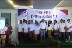 Penuh Khidmat, DPW Pemuda Perindo NTT Resmi Dilantik