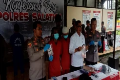 Edarkan Sabu di Salatiga, Dua Preman Bertato Diringkus Polisi
