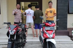 Diwarnai Aksi Kejar-Kejaran, 2 Pelaku Curanmor di Tanggamus Dibekuk