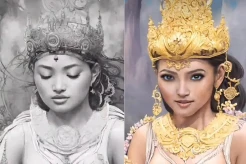 Cantik! Ini Wajah Ken Dedes Hasil Artificial Intelligence, Permaisuri Singasari yang Darahnya Mengaliri Para Raja Nusantara