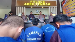 3 Bulan Pertama 2023, 34 Pengedar dan Pemakai Narkoba di Aceh Tengah Ditangkap
