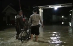 Sungai Lamong Meluap Lagi, 7 Desa di Gresik Terendam Banjir