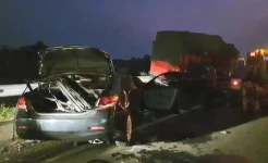 Detik-detik Atlet Bulu Tangkis Syabda Perkasa dan Ibunda Tewas Kecelakaan di Tol Pemalang