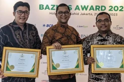 KORAN SINDO Raih Penghargaan Baznas Kategori Media Pewarta Gerakan Zakat Terbaik