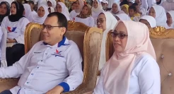 Ratu Siti Romlah, Bacaleg Perindo Resmikan Rumah Pemenangan Jelang Pileg 2024