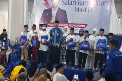 Safari Ramadan di Jaktim, AHY Ingin UMKM Naik Kelas dan Kualitas Pendidikan Meningkat